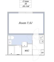 【防音マンション】プロス千歳烏山 らしくらすの間取り画像