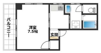 シンフォニー王子の間取り画像