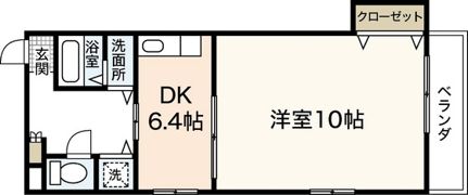 プレイス十日市の間取り画像