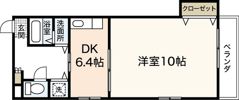 プレイス十日市の間取り画像