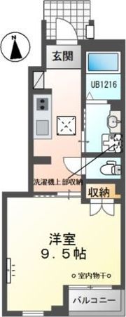 サンハイツ煌の間取り画像