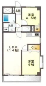 サンステージ北村の間取り画像