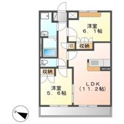 パサニアコートの間取り画像