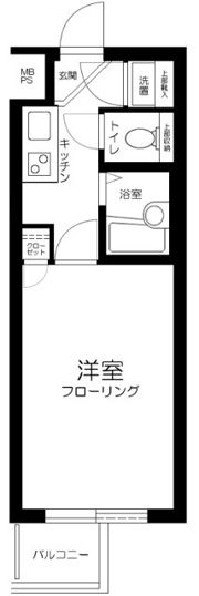 ルーブル中馬込 壱番館の間取り画像