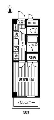 K’s Flat 2003の間取り画像