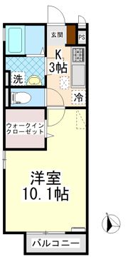 リヴェール F棟の間取り画像