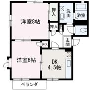 オリンピアシティF棟の間取り画像