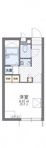 レオパレスブランシュヴァルⅢの間取り画像