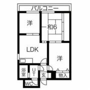レクシア九条の間取り画像