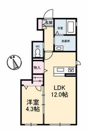 アルフラットの間取り画像