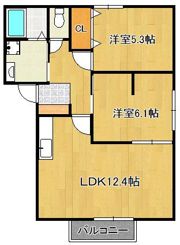 KHメゾンIVの間取り画像