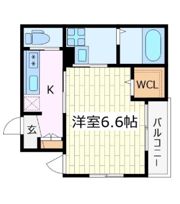 Atlantis府中の間取り画像