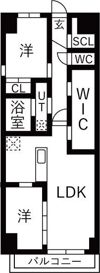 アーチレジデンス川名駅前の間取り画像