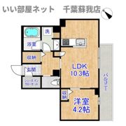 仮）市原市八幡シャーメゾンの間取り画像