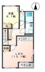 コンフォーティア・マーシュの間取り画像