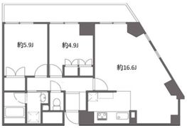 ラフィネ大崎（C）の間取り画像