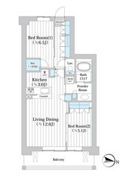 アビティグランデ砧 （C棟）の間取り画像