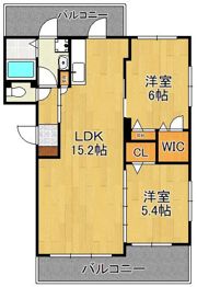 Vent Vert 丸町の間取り画像