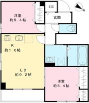 ベルグレイスの間取り画像