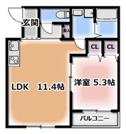 GMヒルズ対馬江の間取り画像