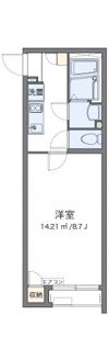 クレイノKsハイム七里の間取り画像