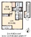 三芳町藤久保アパート（仮称）の間取り画像