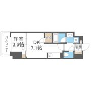 アーバネックス天満橋Frontの間取り画像