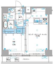 ジェノヴィア浅草Ⅲグリーンヴェールの間取り画像