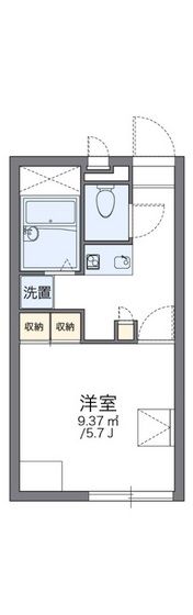 レオパレス平吉の間取り画像