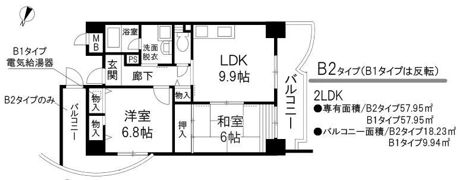 エスパシオ21の間取り画像