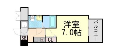 アクロス神戸住吉ステーションフロントの間取り画像
