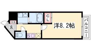 ピアグレース神戸の間取り画像