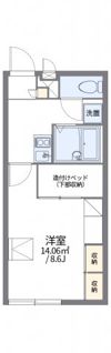 レオパレスブリュシェル荊本の間取り画像