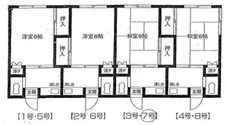 さつき苑の間取り画像