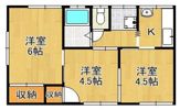 新町荘No.2の間取り画像