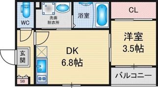 ハーモニーテラス新守町の間取り画像