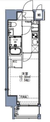 S-RESIDENCE尾久azureの間取り画像