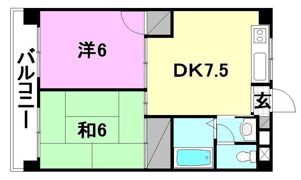 アンセム生石の間取り画像