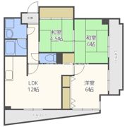 フレアコート京橋の間取り画像