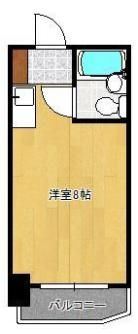 シンコー北九大前スカイマンションの間取り画像