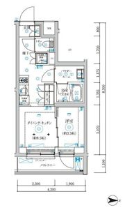 セジョリ武蔵小杉の間取り画像