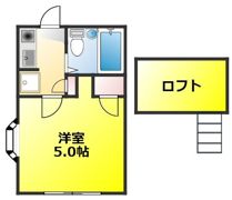 メープルMH5の間取り画像