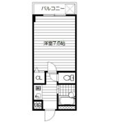 ハイツアズールの間取り画像