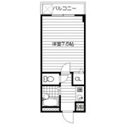 ハイツアズールの間取り画像