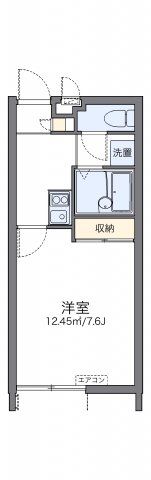 レオパレス我那覇ヒルズの間取り画像