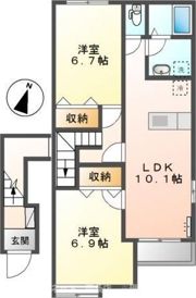 アンレーヌ・シャトレーンの間取り画像
