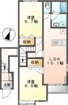 アンレーヌ・シャトレーンの間取り画像