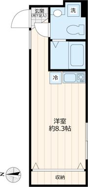 カーサ・コスタ北小岩の間取り画像