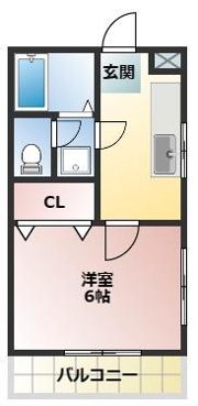 コーポ御茶ノ水の間取り画像