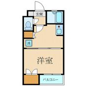 スカイコート五反田の間取り画像